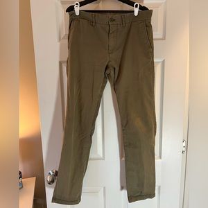 Green Carhartt W.I.P Chinos.